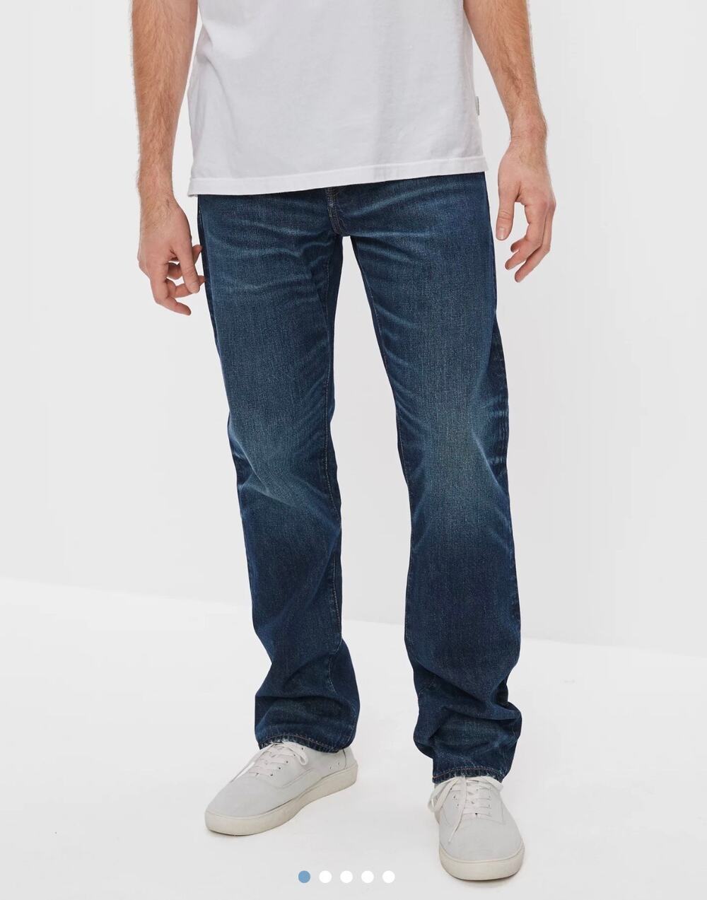 American Eagle Relaxed Straight Mens Denim Jeans 29